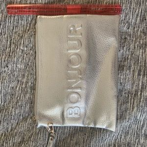 New Silver Oversized Evening Clutch -Street Level